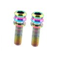 thumbnail image 4 of LOVIVER 2 Pcs Vis en Titane pour Potence de Guidon de Vélo M6 Pièce de Rechange Accessoire M6 17, 4 of 8