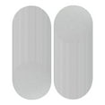 thumbnail image 1 of 100 piezas de botones de papel en blanco redondos, tarjetas en blanco, piezas de repuesto, manualidades con purpurina plata, 1 of 9