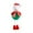 A, variant on Tainini Christmas Plush Doll,9in Snowman Santa Claus Christmas Standing Doll for Christmas Holiday Decor