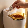 thumbnail image 3 of Creative Toilet Shaped Desktop Ornament, Fashionable Wall Mounted Small Decorative Figurine for Home Living Room and Bathroom Humor Decor, 3 of 5