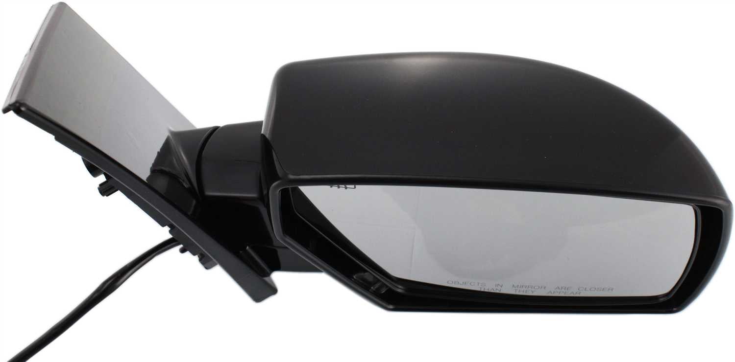 Mirror Compatible With 2004-2009 Nissan Quest Right Passenger Side Heated Paintable Kool-Vue