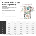 thumbnail image 6 of Lsque Travel1 pattern Hawaiian Shirt for Men, Unisex Summer Beach Casual Short Sleeve Button Down Shirts-X-Large, 6 of 9