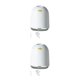 thumbnail image 2 of Ounissouiy Humidificador de aire eléctrico alimentado por USB de 250ML con luz nocturna, difusor de apagado portátil, ambientador para interior de coche Blanco 2piezas Ounissouiy CBP379001, 2 of 6
