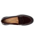 thumbnail image 3 of Zapatos Clarks Westlynn Ayla Burdeos Charol Mocasín Ancho 10, 3 of 7