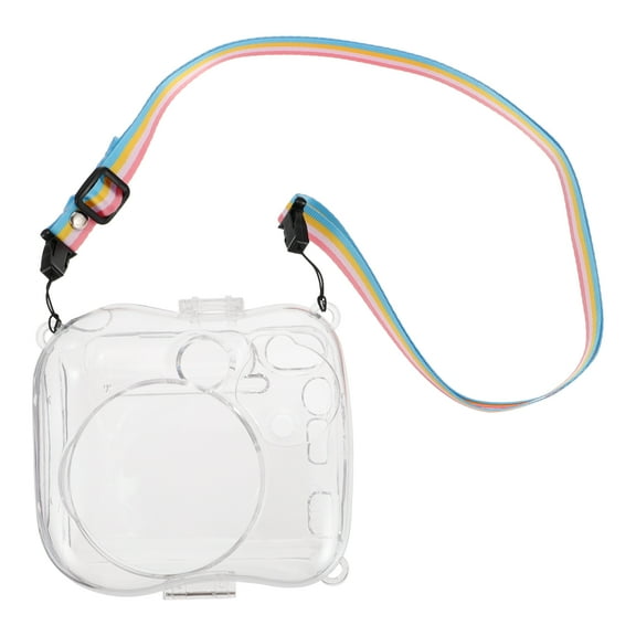 HOOWIFFY PVC Instant Camera Pouch for Storage and , Comfortable and Lightweight Design