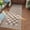 Light Brown, variant on Garvee 2'x6' Runner Rug Checkered Area Rugs, Modern Geometric Rug Washable Non-Slip Low Pile Indoor Carpet for Hallway Bedroom Kitchen, Blue