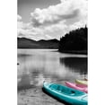 thumbnail image 3 of Foschino, Suzanne 11x14 Black Modern Framed Museum Art Print Titled - Kayak Pastels, 3 of 5