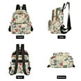 thumbnail image 4 of FORMRS Mini Backpack Purse for Women Travel Daypack Casual Shoulder Bag, Small Strawberry Pattern, 4 of 7