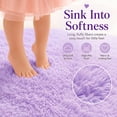 thumbnail image 3 of Sanmadrola Super Soft Shaggy Rugs Fluffy Carpets 2.6X2.6 Feet, Indoor Modern Plush Area Rugs for Living Room Bedroom Kids Room Nursery Home Decor, Upgrade Anti-skid Durable Rectangular Fuzzy Rug, 3 of 9