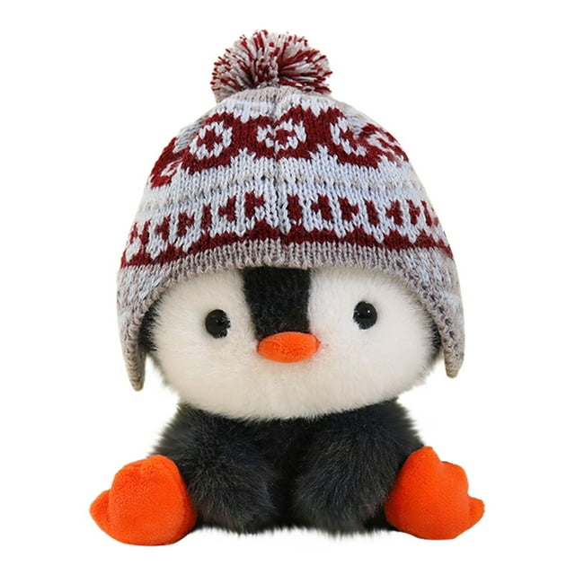 TIELUTT Mignonne Popova Jouet Compagnon de Table Poupée Poupée Pingouin Panda Piglet Poupée Petite Poupée Ornements