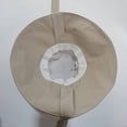 thumbnail image 5 of CoCopeaunts Women Bucket Hat Distressed Sun Protection Cotton Beach Sun Hat Summer Wide Brim Fisherman Hat Wide Chin Strap, 5 of 8