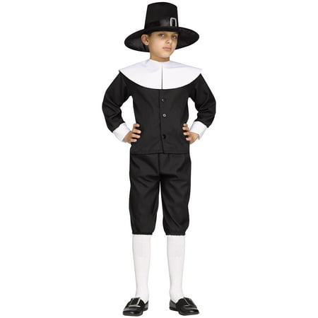 Pilgrim Boy Child Halloween Costume