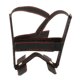 thumbnail image 1 of Corrector de Oreja de Perro Sunnimix Doberman Pinscher Negro L, 1 of 8