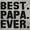 Sport Grey, variant on Best Papa Ever World's Coolest Dad Men's Graphic T Shirt Tees Brisco Brands S