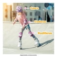 thumbnail image 4 of Casco Apache PGHK Hello Kitty con Coderas y Rodilleras, 4 of 4