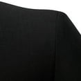 thumbnail image 5 of HAPIMO Men's Slim Suit Jackets Shirts Gentlemen Holiday Fashion Comfy Long Sleeve Tops Turndown Collar Button Down Tees Casual Relaxed Double-Breasted Solid Black XL, 5 of 8