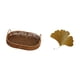thumbnail image 5 of Cesta De Mimbre Tejida, Frutero Ovalado, Organizador De Cocina, Cestas De Frutas De Ratán Tejidas A Mano Para Hotel, Hogar, Con Hierro Forjado, Hojas De Ginkgo, Decoración De Pared, Escultura, 5 of 8