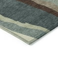 thumbnail image 4 of Addison Rugs Chantille Indoor/Outdoor Transitional Waves Sage Washable Rectangle Rug, 8' x 10', 4 of 6