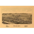 thumbnail image 2 of Burleigh 14x11 White Modern Wood Framed Museum Art Print Titled - Poland New York - Burleigh 1890, 2 of 4