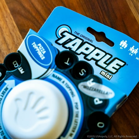 The Original Tapple Mini: Travel-Sized Word Game for Families & Kids with 36 Cards