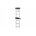 thumbnail image 2 of Gift Craft Embossed Metal Hanging Wine Rack, 2 of 3