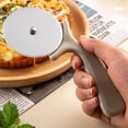 thumbnail image 6 of SouMaox Stainless Steel Pizza Wheel, Polished Circular Slicer, Cutting Tool for Home Kitchen Baking, 6 of 8