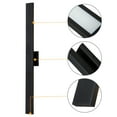 thumbnail image 2 of C Cattleya 40in. Black Dimmable 46W LED Outdoor Wall Lantern Sconce with Frosted Glass, 2 of 9