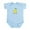 Sky Blue, variant on CafePress - Perfect Pair! TWINS - Baby Light Bodysuit, Size Newborn - 24 Months