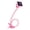 Pink, variant on Adjustable Arm Flexible Gooseneck Universal Cell Phone Holder,Free Flexible Long Arm Bracket Grip Stand For Bedroom Desktop Office Bathroom Kitchen