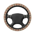 thumbnail image 5 of Cauagu Traditional Tribal Aztec Print Car Steering Wheel Cover - Universal Car Accessory for Diverse Cars for Steering Wheel with a Diameter of 14.5"-15", 5 of 7