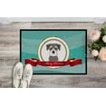 thumbnail image 2 of Carolines Treasures BB1516MAT Schnauzer Merry Christmas Indoor & Outdoor Mat- 18 x 27 in., 2 of 4