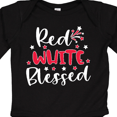 thumbnail image 4 of Inktastic 4th of July Red White Blessed Fireworks Boys or Girls Long Sleeve Baby Bodysuit, 4 of 5