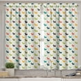 thumbnail image 2 of Ambesonne Dog Lover Valance & Curtain, Scottish Terrier, 55"x30", Multicolor, 2 of 6