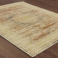 thumbnail image 3 of Sphinx Toscana Area Rug 9564A Ivory Medallion Striped 1' 10" x 3' Rectangle, 3 of 3