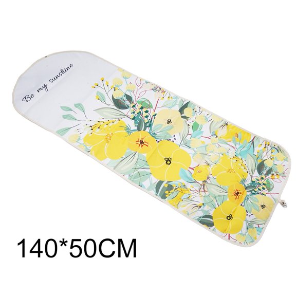 LITTLE HOME Extra-Wide Ironing Board Cover Replacement with Scorch and Stain Resistant Thick Padding and Elasticized Edge 19.7 '' x 55 '' Heavy Duty Iron Pad Covers Standard Boards