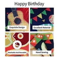 thumbnail image 3 of HAMIGAR 6x4ft Happy 60th Birthday Banner Backdrop - Taco Bout 60 Fiesta Mexican Cactus Birthday Decorations Party Supplies for Men, 3 of 3