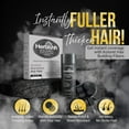 thumbnail image 4 of (2 pack) Herbishh Koloret Hair Building Fibers – Black Powder for Thinning Hair, Instant Bald Spot Cover Up & Scalp Concealer – Sweat-Proof & Water-Resistant Hair Thickening Fibers for Men & Women, 27.5g, 4 of 7