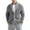 a-Grey27464, variant on VNKIDY Men's Sweater Coat Autumn Winter Oversized Solid Color Cable Knit Cardigan Long Sleeve Shawl Collar Button Down Thermal Coat For Cold Weather Daily Wear Leisure Knitwear