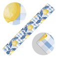 thumbnail image 5 of Yayeee Table Runner 90 inches Long Home Kitchen Dinning Party Decoration, Light Blue Lemon, 5 of 7