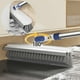 thumbnail image 5 of RKSTN portable broom Floor Scrub Brush With Long Handle 2 In 1 Scrape And Brush Tub And Tile Brush For Cleaning Bathroom Patio Kitchen Wall, 5 of 7
