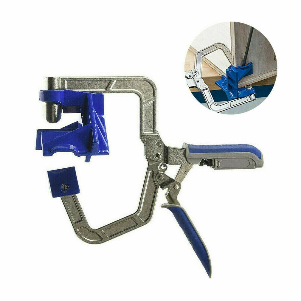2 Pack Auto-adjustable 90 Degree Corner Clamp Face Frame Clamp Woodworking Clamp 2 Pack Auto-adjustable 90 Degree Corner Clamp Face Frame Clamp Woodworking Clamp