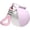 Pink-B, variant on Dog Water Bottle with Bowl 2-in-1 Portable Dog Bottle Pet Travel Hydration Dispenser Container Cup Drinking Outdoor Leak Proof Built in Design Lightweight Easy Carry for Walking Hiking