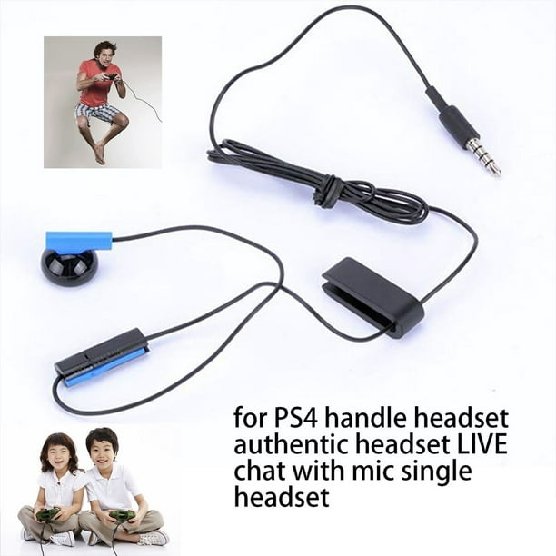 Onleny For Ps4 Handle Headset Authentic Headset Live Chat With Mic Single Headset Walmart Com