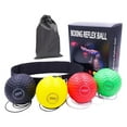 thumbnail image 2 of Boxbollen Game Boxing Reflex Ball Headband Set, Head Mounted Boxing BallDecompression and Release Ball, Speed Ball for Adult and Children's Training Fitness Entertainment, 2 of 9