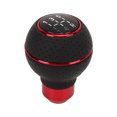 thumbnail image 4 of Gear Stick Knob, Decorative Aluminum Alloy  Knob 5 Speed Easy To Use With 4 Adapter Sleeve For Car, 4 of 7