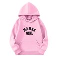 thumbnail image 2 of Cute Hoodies for Girl Long Sleeve Cute Mama's Girl Graphic Hooded Sweatshirt with Pockets Pullover Tops, 2 of 4