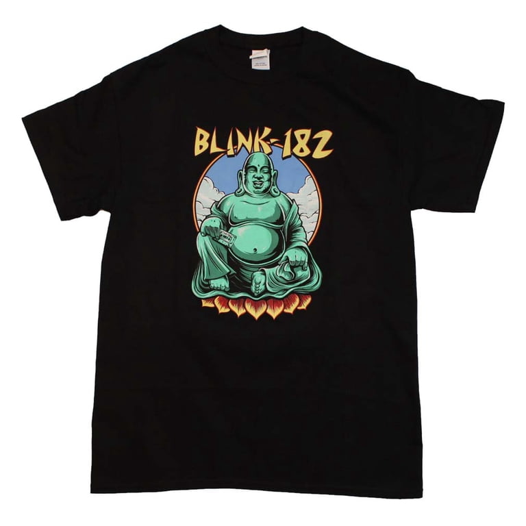 Blink 182 Buddha T-Shirt - Black - X-Large - Walmart.com