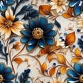 thumbnail image 1 of Papel pintado MuralPeel Vintage Boho Brown Glass Floral, 1 of 7