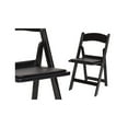thumbnail image 4 of Chair - Rhino Classic Resin Folding - Black/Black Seat (4/Box), 4 of 4