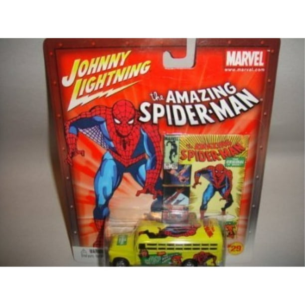 Dubblebla Johnny Lightning The Amazing Spider Man 1956 Chevy Bus Die Cast Johnny Lightning Spiderman Bus Walmart Com Walmart Com Dubblebla Johnny Lightning The Amazing Spider Man 1956 Chevy Bus Die Cast Johnny Lightning Spiderman Bus Walmart Com Walmart Com